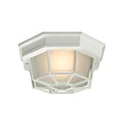 Galaxy Lighting 301401WH 60W Blanc texturé Plafonnier d'extérieur