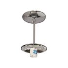Galaxy Lighting 61008-CH Chrome Support pour luminaire semi-encastré