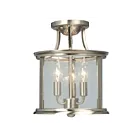 Galaxy Lighting 612308BN 180W Nickel brossé Plafonnier semi encastré