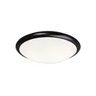 Galaxy Lighting 612392BK 80W Noir Plafonnier encastré