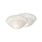Galaxy Lighting 635278WH-2 100W Blanc Plafonnier encastré