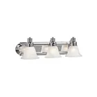 Galaxy Lighting 703606CH 3-Lumières 300W Chrome Lampe de salle de bain