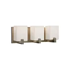 Galaxy Lighting 710283BN 3-Lumières 180W Nickel brossé Lampe de salle de bain