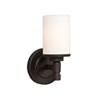 Galaxy Lighting 710651ORB 1-Lumière 100W Bronze huilé Lampe de salle de bain