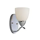 Galaxy Lighting 720951CH 1-Lumière 100W Chrome Lampe de salle de bain