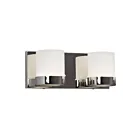 Galaxy Lighting 722277CH 2-Lumières 100W Chrome Lampe de salle de bain