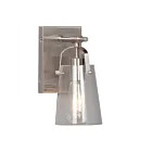 Galaxy Lighting 726251BN 1-Lumière 100W Nickel brossé Lampe de salle de bain