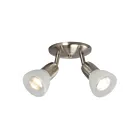 Galaxy Lighting 753602BN-FR 100W Nickel brossé Luminaire de piste fixe