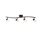 Galaxy Lighting 753714OBZ-MB 200W Bronze ancien Luminaire de piste fixe