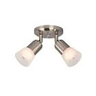 Galaxy Lighting 754182BN-FR 120W Nickel brossé Luminaire de piste fixe