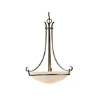 Galaxy Lighting 814024IRN 3-Lumières 300W Le fer Suspendu