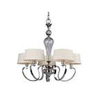 Galaxy Lighting 822473CH 5-Lumières 300W Chrome Lustre