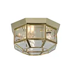 Galaxy Lighting 860825PB 75W Laiton poli Plafonnier encastré