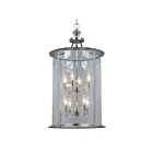 Galaxy Lighting 912302CH 8-Lumières 480W Chrome Suspendu