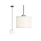 Galaxy Lighting 913044BN 60W Nickel brossé Suspendu