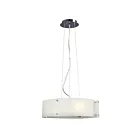 Galaxy Lighting 915043CH 3-Lumières 180W Chrome Suspendu