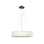 Galaxy Lighting 915044CH 4-Lumières 240W Chrome Suspendu