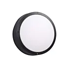 Galaxy Lighting L323313BK 30W Noir Lampe ronde d'extérieur