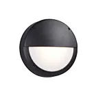 Galaxy Lighting L323331BK 15W Noir Lampe ronde d'extérieur