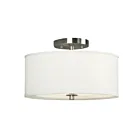 Galaxy Lighting L613048BN010A1 12W Nickel brossé Plafonnier semi encastré