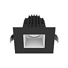 Lotus LED JXL-COB02-S09W-5CCT-BK 9W 2" Encastré LED carré pour rénovations