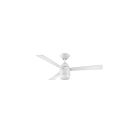 Ventilateur de plafond 42" Kendal Lighting Antron Led AC18842L-WH 6W 3-lames blanc