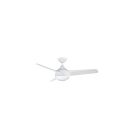 Ventilateur de plafond 42" Kendal Lighting Moderno Led AC19242L-WH 18W 3-lames blanc