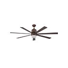 Ventilateur de plafond 60" Kendal Lighting Sixty-Seven AC20760-ARB 75W 7-lames bronze architectural