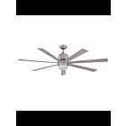 Ventilateur de plafond 60" Kendal Lighting Sixty-Seven AC20760-SN 75W 7-lames nickel satiné