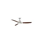 Ventilateur de plafond 52" Kendal Lighting Eris AC21852-SN 21W 3-lames nickel satiné