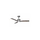 Ventilateur de plafond 44" Kendal Lighting Triton-44 AC22444-SN 15W 3-lames nickel satiné
