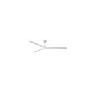 Ventilateur de plafond 60" Kendal Lighting Radical AC23660-MWH 3-lames Blanc mat