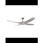 Ventilateur de plafond 60" Kendal Lighting Zephyrus AC23960-SN 24W 4-lames nickel satiné