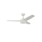 Ventilateur de plafond 44" Kendal Lighting Sirocco AC24344-WH 16W 3-lames blanc