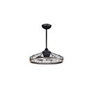 Kendal Lighting AC31924-BLK Ryker 36W Noir Ventilateur de plafond