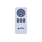 Kendal Lighting AC40152-MWH-BRS 20W 52" Blanc et laiton Ventilateur de plafond