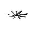Kendal Lighting AC41360-BLK Dominator 22W 60" Noir Ventilateur de plafond