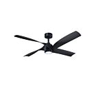 Kendal Lighting AC41452-BLK Swish 20W 52" Noir Ventilateur de plafond