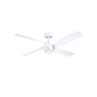 Kendal Lighting AC41452-MWH Swish 20W 52" Blanc Ventilateur de plafond