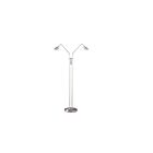 Lampe sur pied Kendal Lighting FL4048-2-SN Nickel satiné