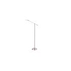 Lampe sur pied Kendal Lighting FL5021-SN Aluminum