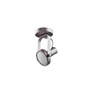 Ampoule PAR 30 monopoint Kendal Lighting MP1602-BST 75W acier brossé 1-tête