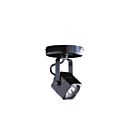 Monopoint tension de ligne Kendal Lighting MPGU-15-BLK 50W noir 1-tête