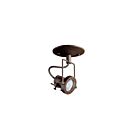 Monopoint tension de ligne Kendal Lighting MPGU-4-ORB 50W bronze huilé 1-tête