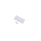 Capuchon de fin de rail magnétique Kendal Lighting Magna MSA09-WH Blanc