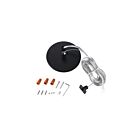 KIT de suspension pour rail magnétique Kendal Lighting Magna MSA18-BLK Noir