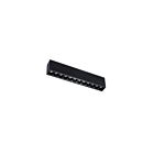 Eclairage sur rail LED point magétique Kendal Lighting Magna MSL112-BLK 12W