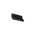 Eclairage sur rail LED magnétique pliable Kendal Lighting Magna MSL132-BLK 16W
