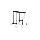 Barre Kendal Lighting Phoenix PF101-5LBR-BLK 200W 5-lumières noir