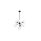 Suspendu Kendal Lighting Phoenix PF101-7L-BLK 280W 7-lumières noir